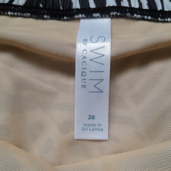 Swim by Cacique skirted swim bottom size 26 - Picture 2 of 7